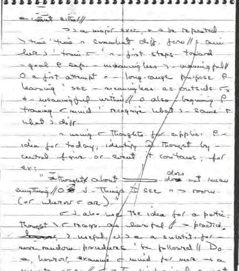 Circle of Atonement A Course in Miracles Editing Notes Artifacts